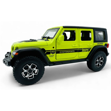 Jeep Wrangler diecast Model Car – 1:24 Alloy Toy