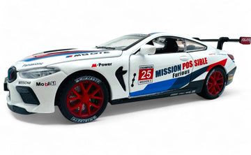 Bmw M8 GTE diecast scale model 1:24