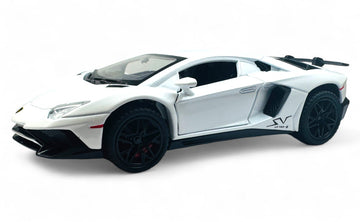 Lamborghini Aventador SVJ 63 Metal Model Diecast Car Scale 1:24