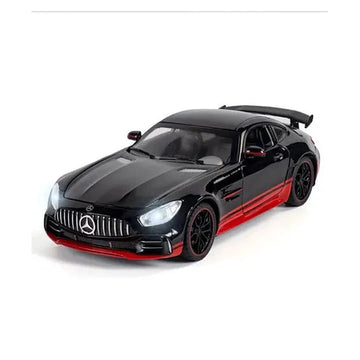 Die Cast Mercedes BENZ AMG GTR Pull Back Toy Car - Scale 1:24