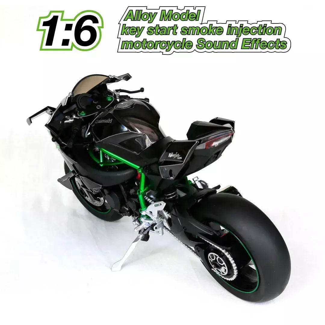ToyWala Metal Ninja H2R 1:6 Scale Diecast Model – Detailed Motorcycle Replica