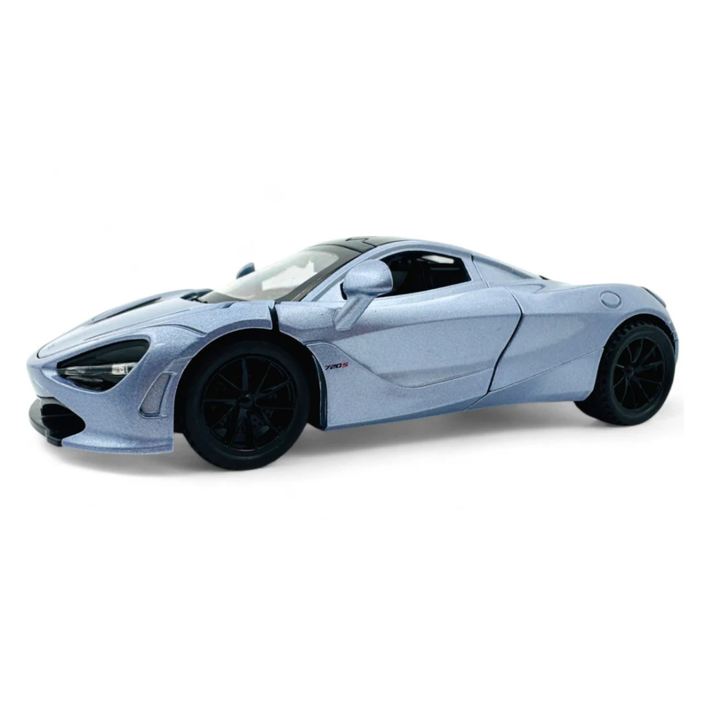 Diecast  McLaren 720s Pull Back Car with Light & Sound | 1:24 Scale Model