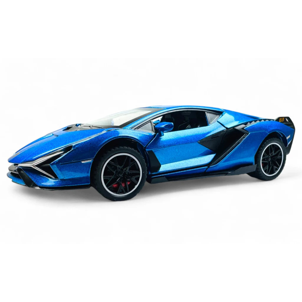 Lamborghini Sian 63 Metal Model Diecast Car - Scale 1:24