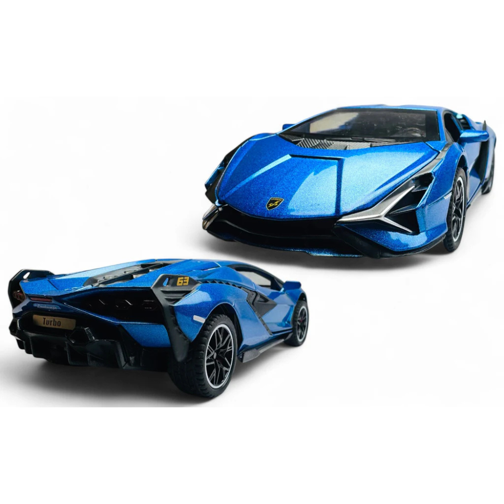 Lamborghini Sian 63 Metal Model Diecast Car - Scale 1:24