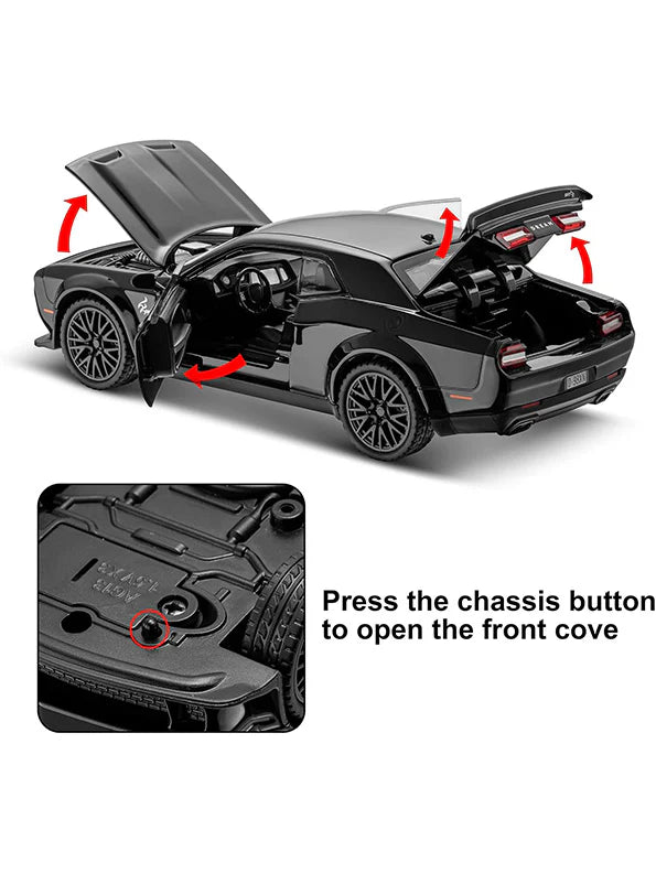 Dodge Challenger SRT Hellcat 1:24 diecast scale model car