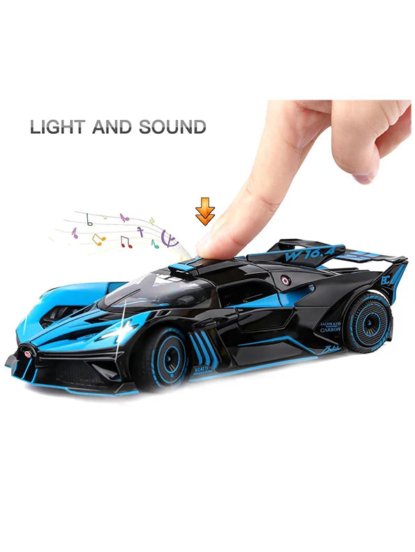 Bugatti Bolide 1:18 diecast scale model car collectible car - Big Size