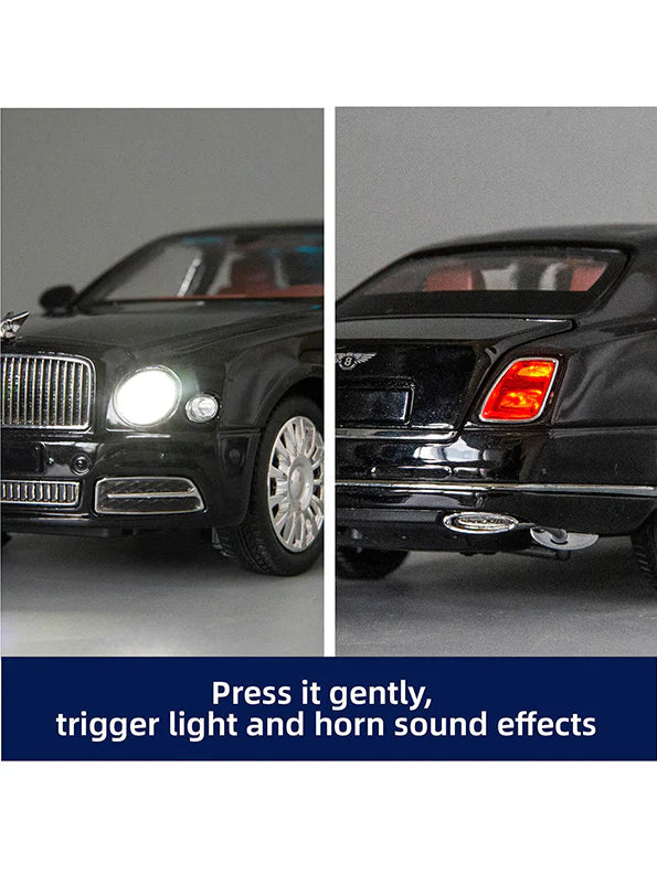 Bentley Mulsanne 1:18 diecast Scale Model Car - Big Size
