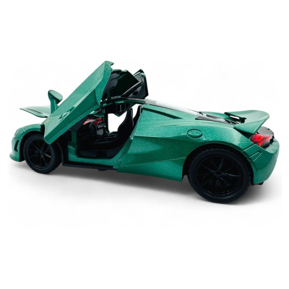 Diecast  McLaren 720s Pull Back Car with Light & Sound | 1:24 Scale Model