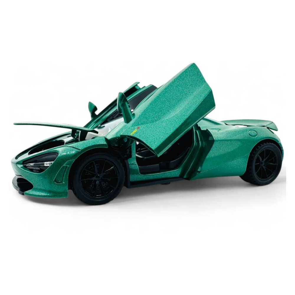 Diecast  McLaren 720s Pull Back Car with Light & Sound | 1:24 Scale Model