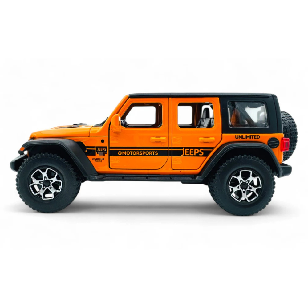 Jeep Wrangler diecast  Model Car – 1:24 Alloy Toy