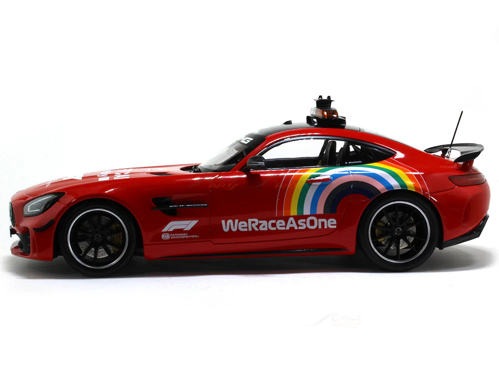 2020 Mercedes-Benz AMG GT-R Safety Car formula 1 1:18 diecast scale model - Big Size