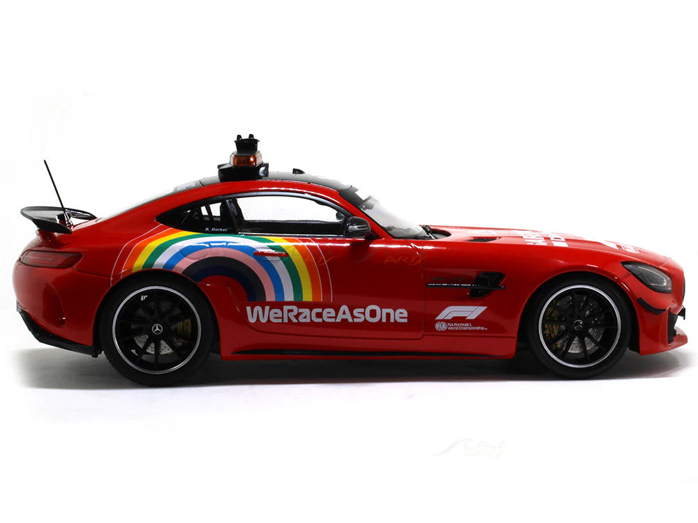 2020 Mercedes-Benz AMG GT-R Safety Car formula 1 1:18 diecast scale model - Big Size