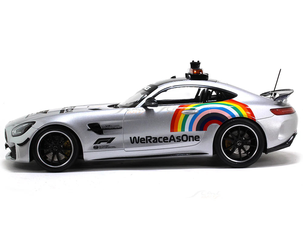2020 Mercedes-Benz AMG GT-R Safety Car formula 1 1:18 diecast scale model - Big Size