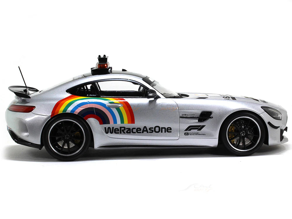 2020 Mercedes-Benz AMG GT-R Safety Car formula 1 1:18 diecast scale model - Big Size