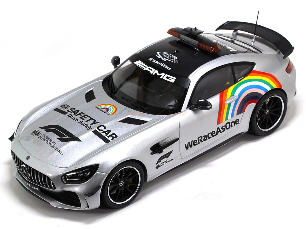2020 Mercedes-Benz AMG GT-R Safety Car formula 1 1:18 diecast scale model - Big Size