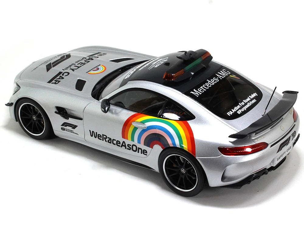 2020 Mercedes-Benz AMG GT-R Safety Car formula 1 1:18 diecast scale model - Big Size