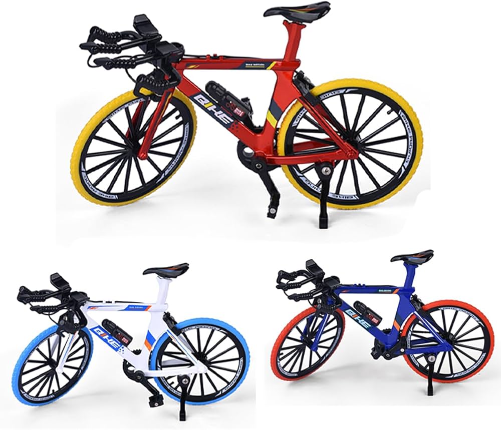 ToyWala Mini Racing Bike Model – 1:10 Scale Sports Bicycle Toy (Multiple Colors)
