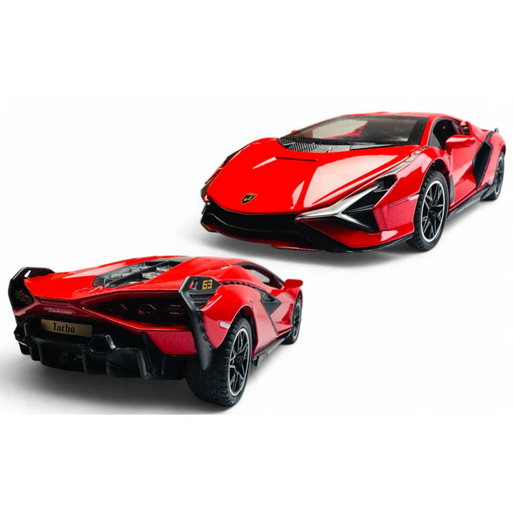 Lamborghini Sian 63 Metal Model Diecast Car - Scale 1:24