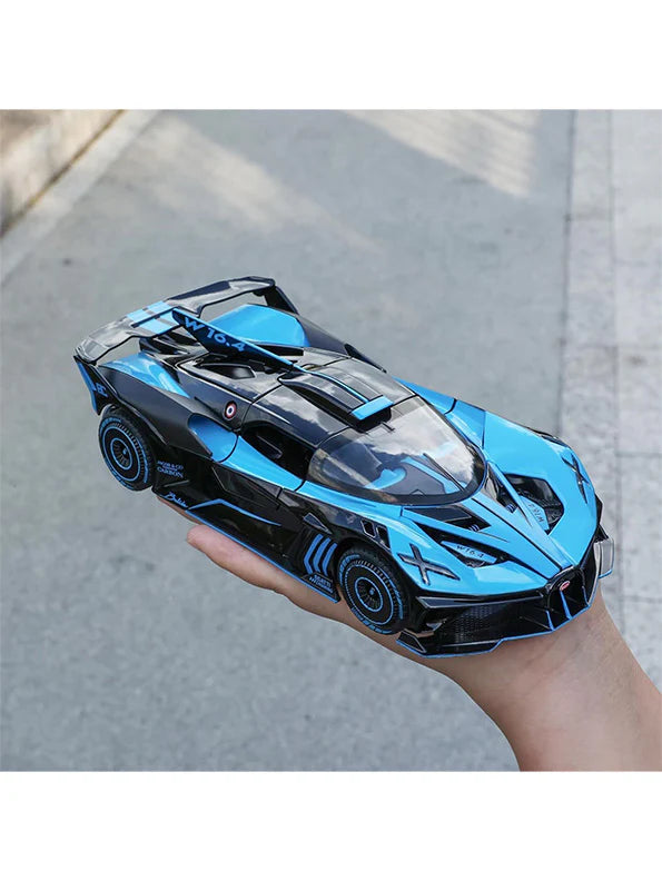 Bugatti Bolide 1:18 diecast scale model car collectible car - Big Size