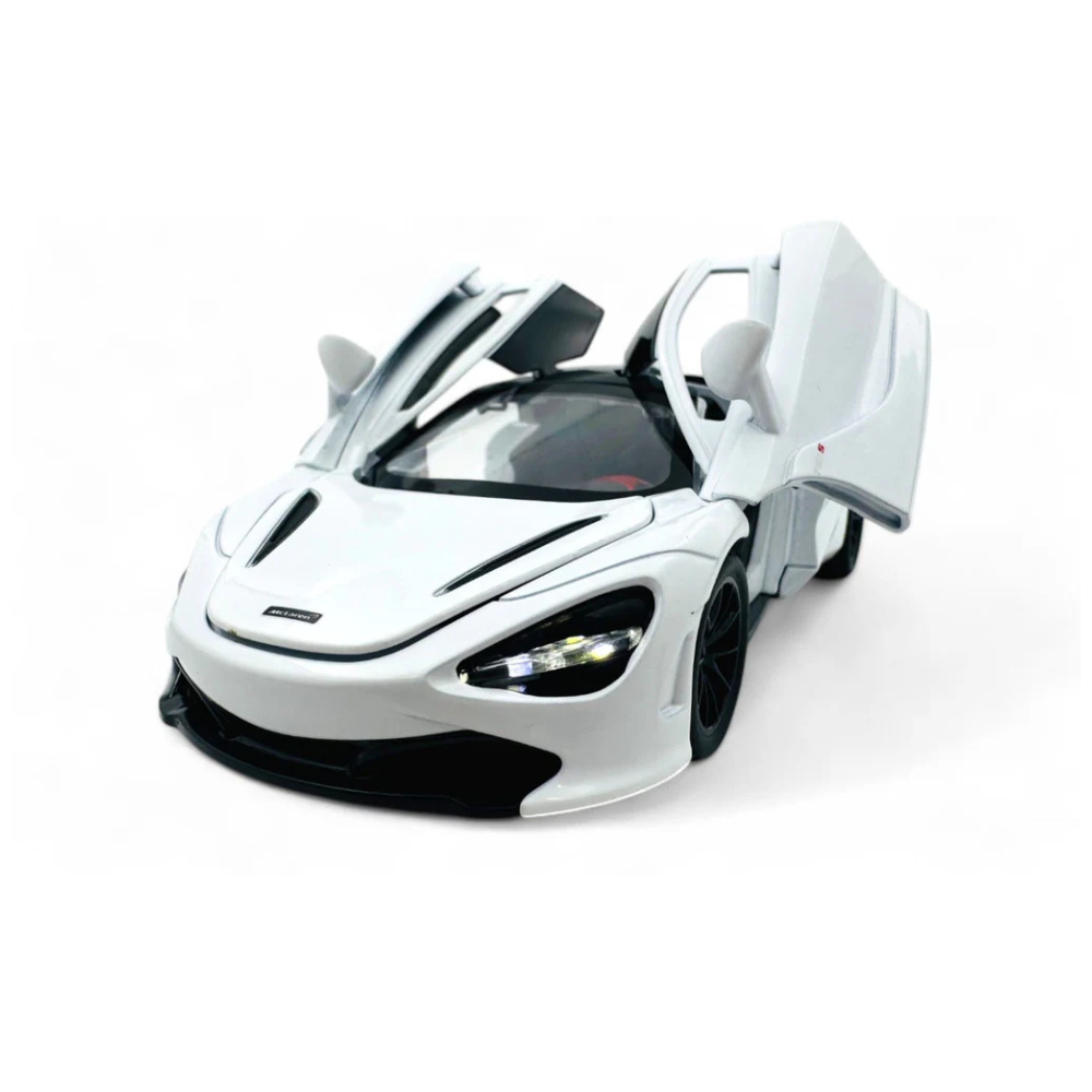 Diecast  McLaren 720s Pull Back Car with Light & Sound | 1:24 Scale Model