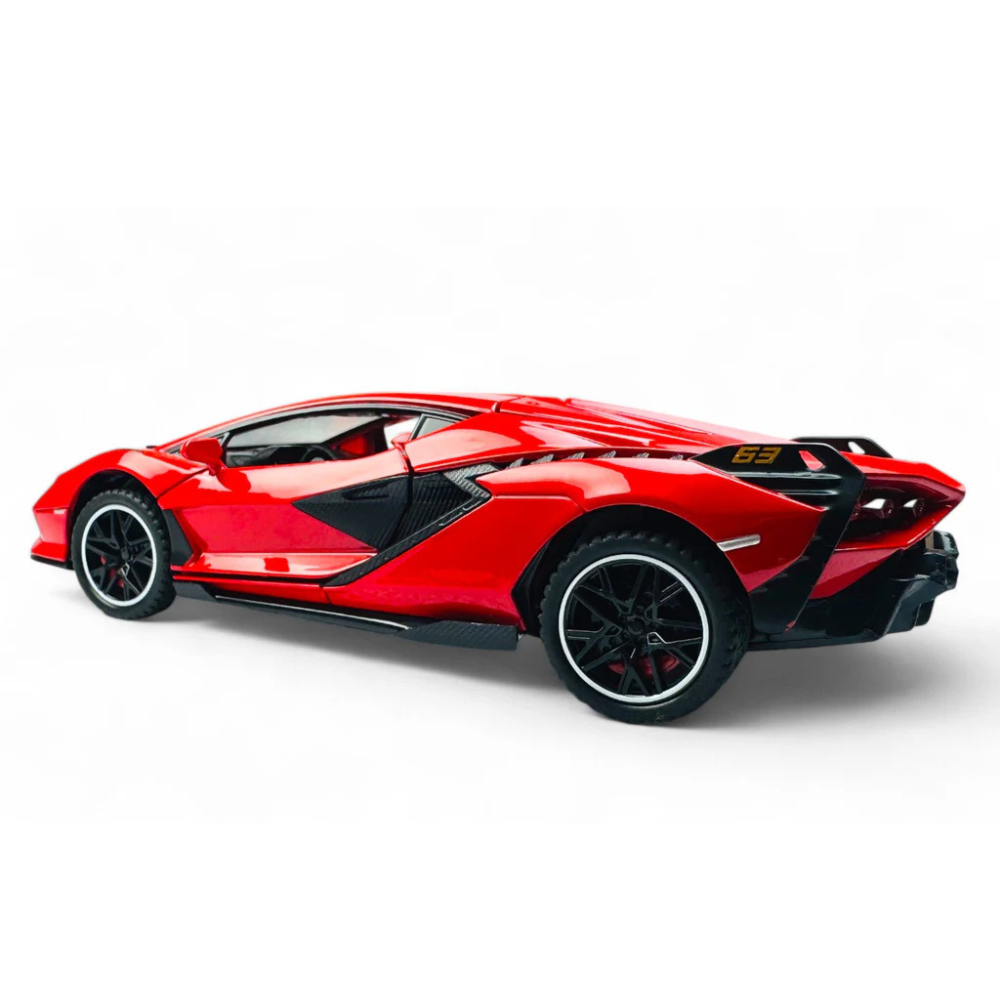 Lamborghini Sian 63 Metal Model Diecast Car - Scale 1:24