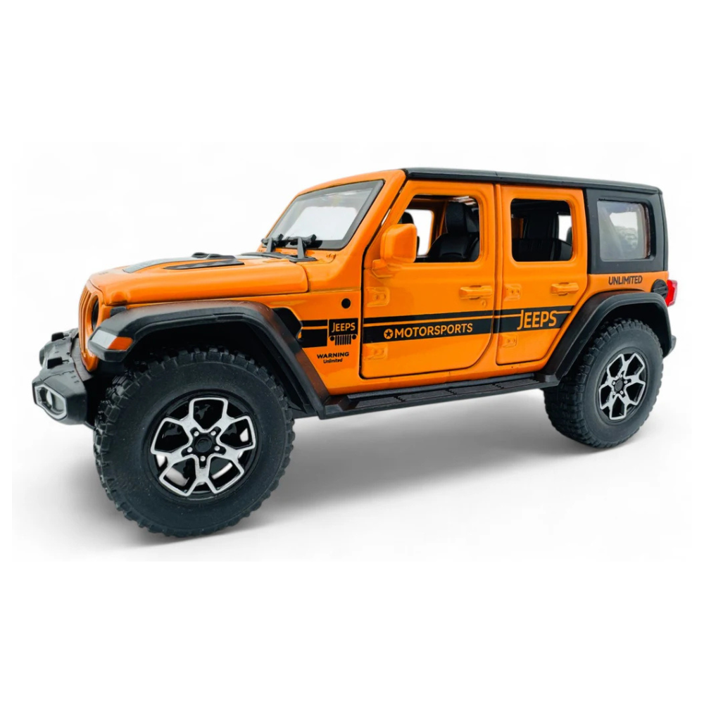 Jeep Wrangler diecast  Model Car – 1:24 Alloy Toy