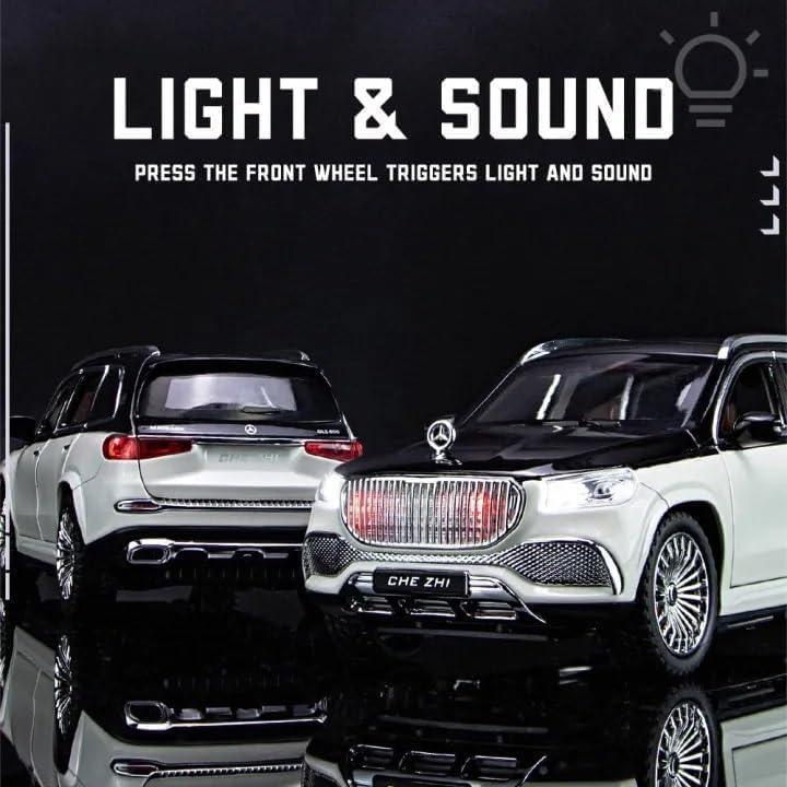Mercedes-Benz Maybach GLS600 1:18 diecast scale model car - Big Size