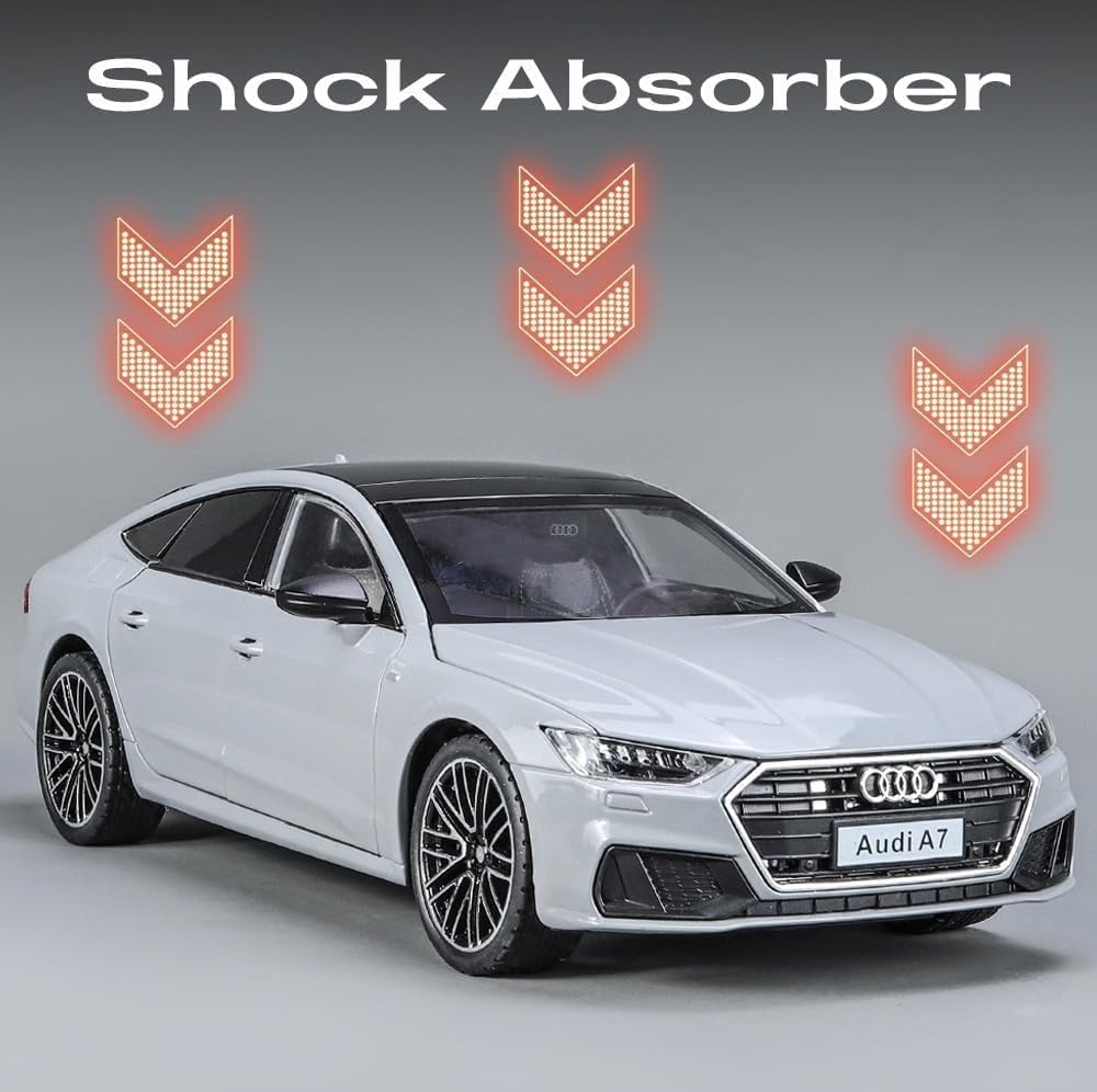 Audi A7 Sportline 1:18 diecast Scale Model collectible - Big Size