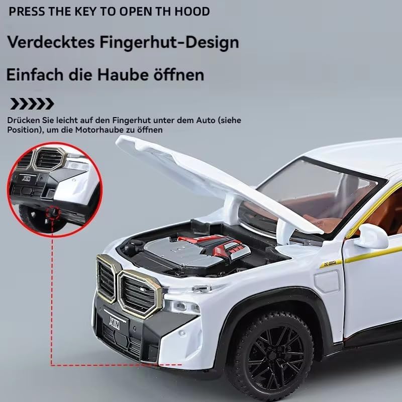 BMW XM 1:18 diecast Scale Model collectible car - Big Size