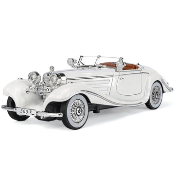 1936 Mercedes-Benz 500K 1:18 roadster  diecast scale model car - Big Size