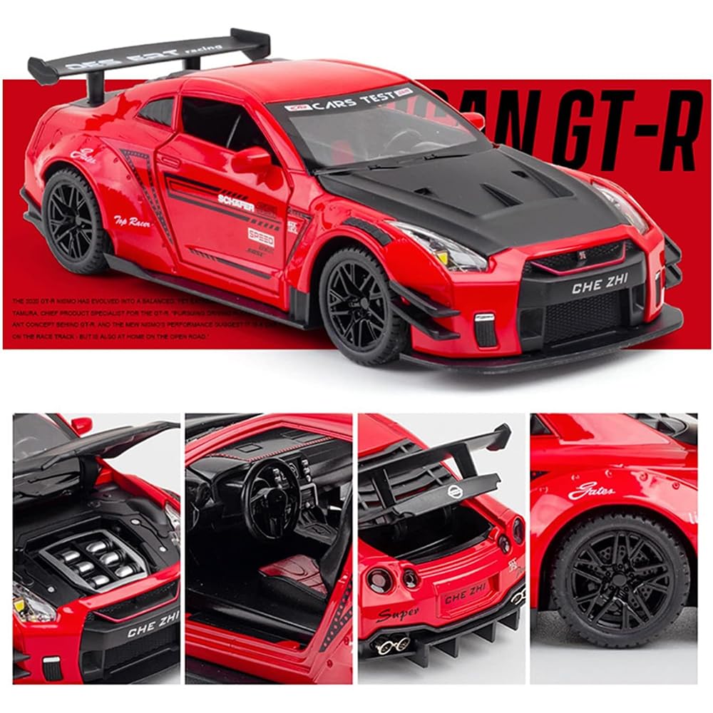 Nissan GTR-R R35 1:18 diecast scale model | Assorted Colors