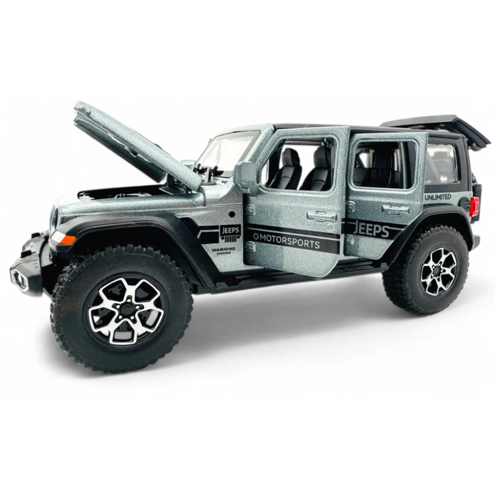 Jeep Wrangler diecast  Model Car – 1:24 Alloy Toy
