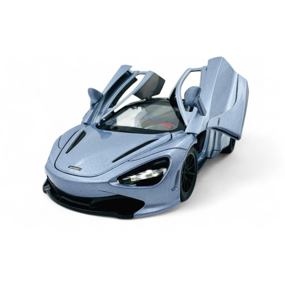 Diecast  McLaren 720s Pull Back Car with Light & Sound | 1:24 Scale Model