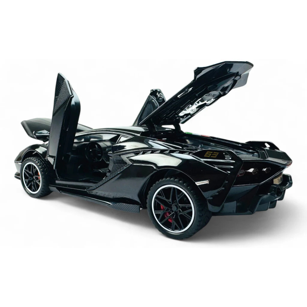Lamborghini Sian 63 Metal Model Diecast Car - Scale 1:24