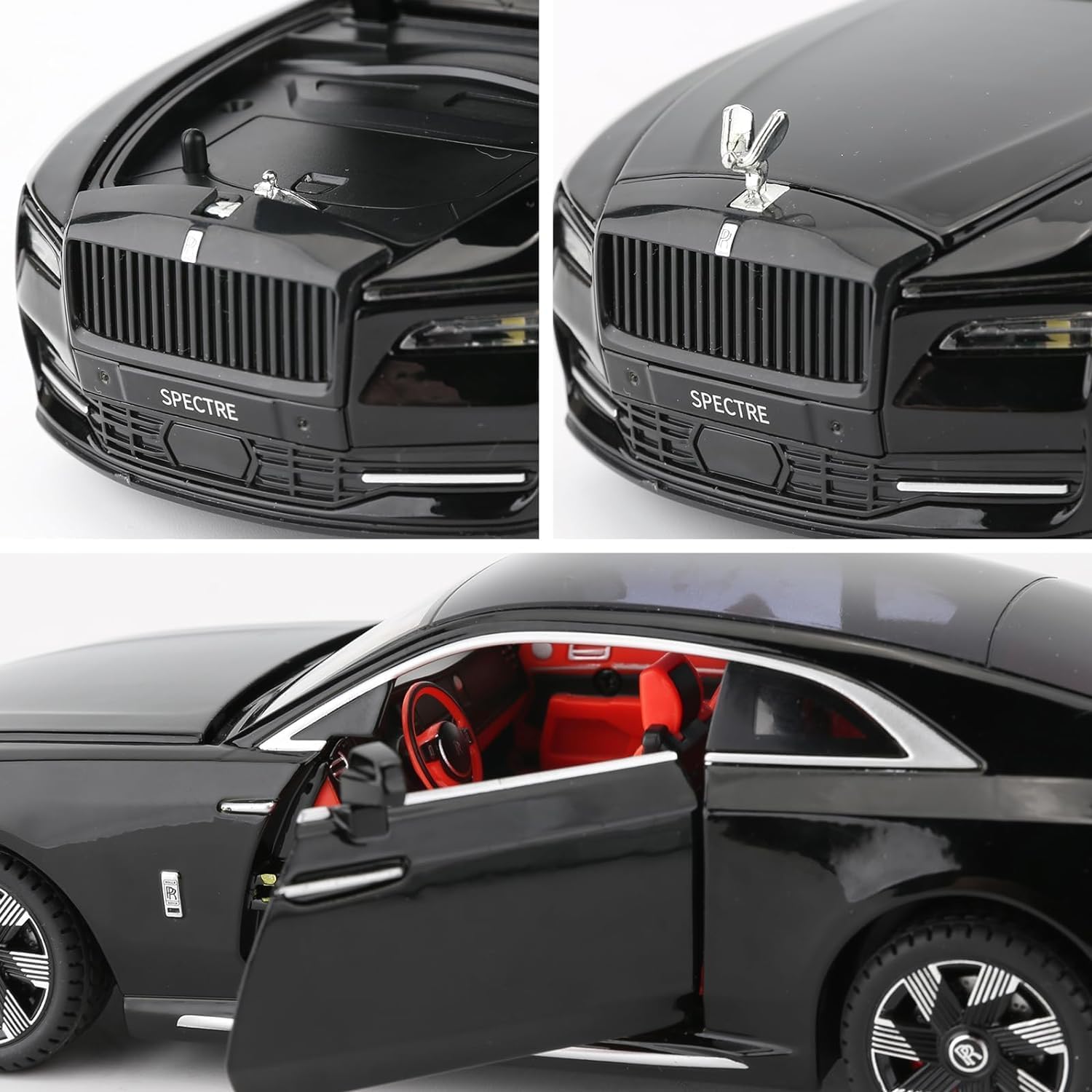 Rolls Royce Spectre 1:18 diecast scale model car collectible - Big Size
