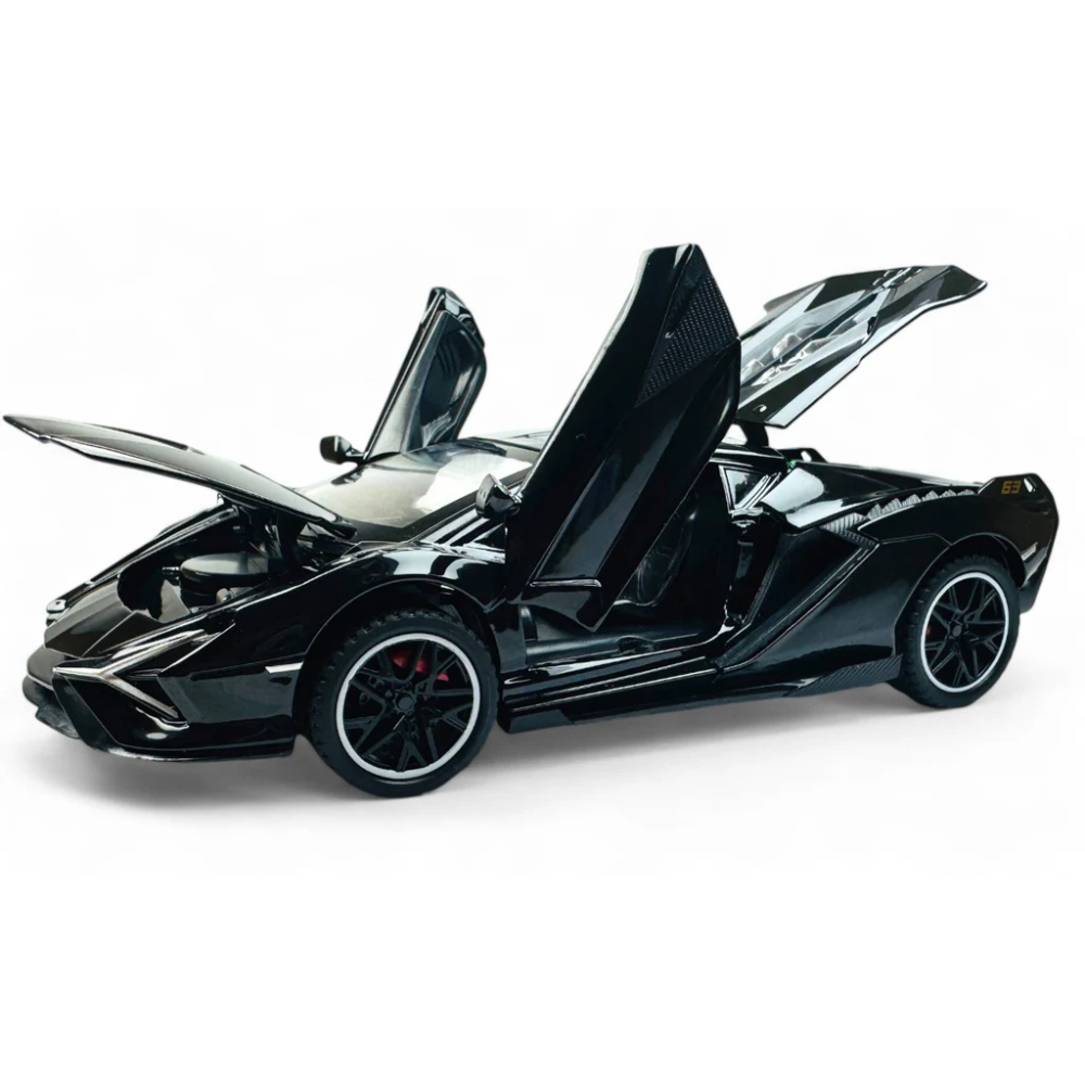 Lamborghini Sian 63 Metal Model Diecast Car - Scale 1:24