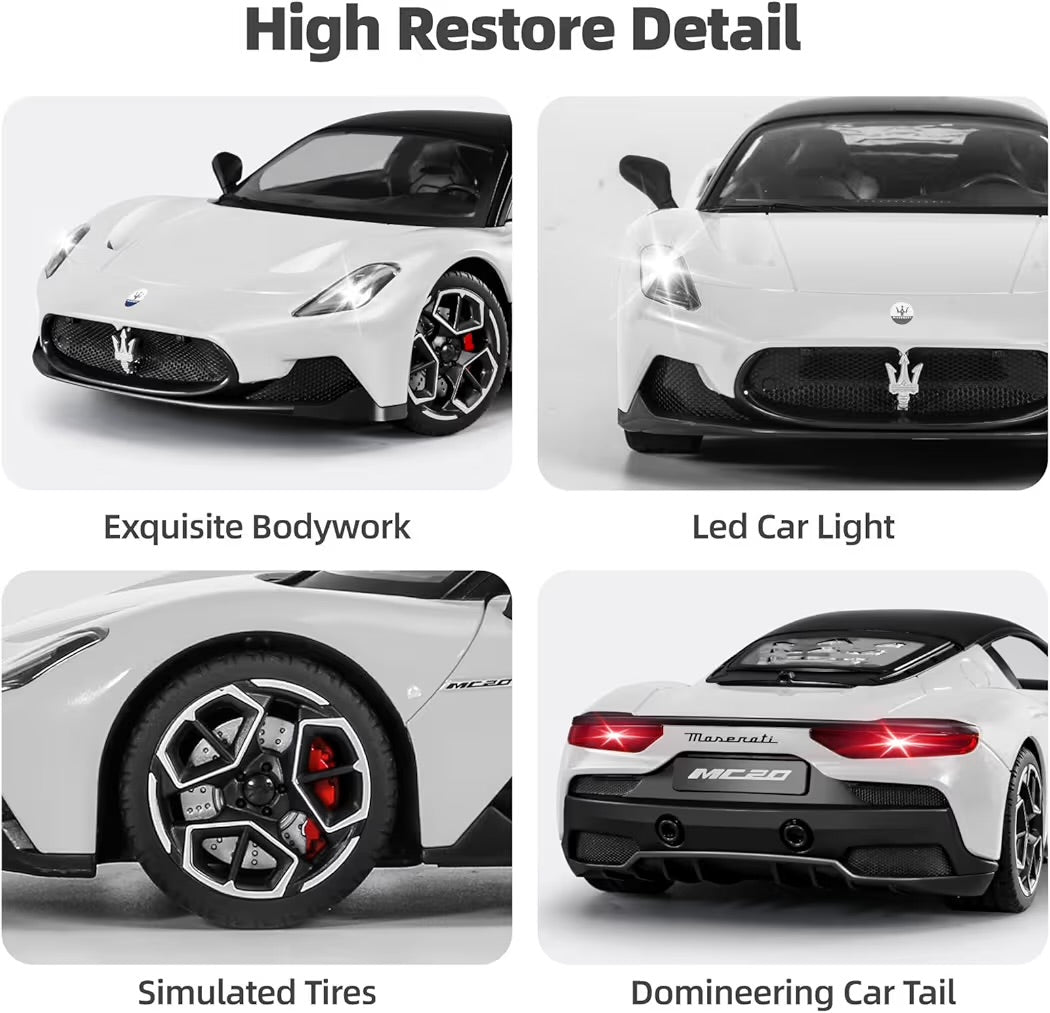 Maserati Remote Control Car, Openable Door 1:12 Scale Rc Toy Car