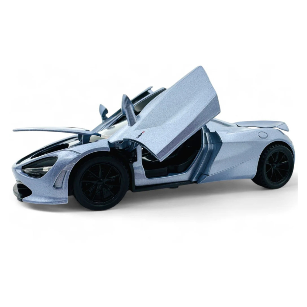 Diecast  McLaren 720s Pull Back Car with Light & Sound | 1:24 Scale Model