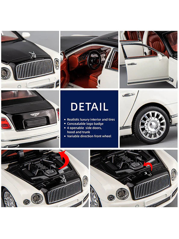 Bentley Mulsanne 1:18 diecast Scale Model Car - Big Size