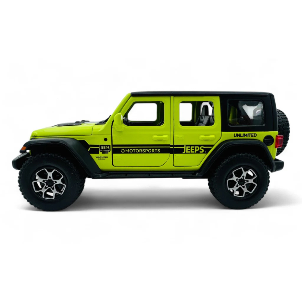 Jeep Wrangler diecast  Model Car – 1:24 Alloy Toy