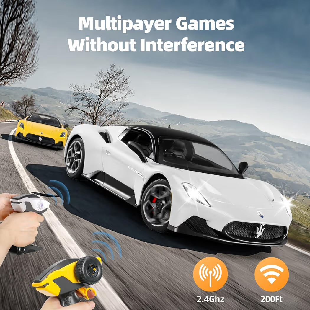 Maserati Remote Control Car, Openable Door 1:12 Scale Rc Toy Car