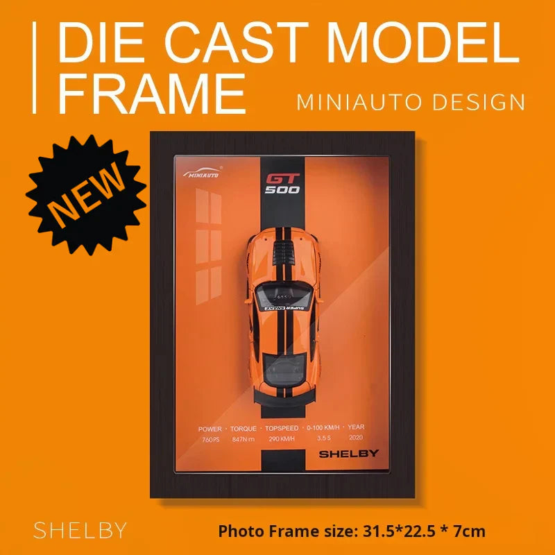3D Car Frame – Unique Car Decor