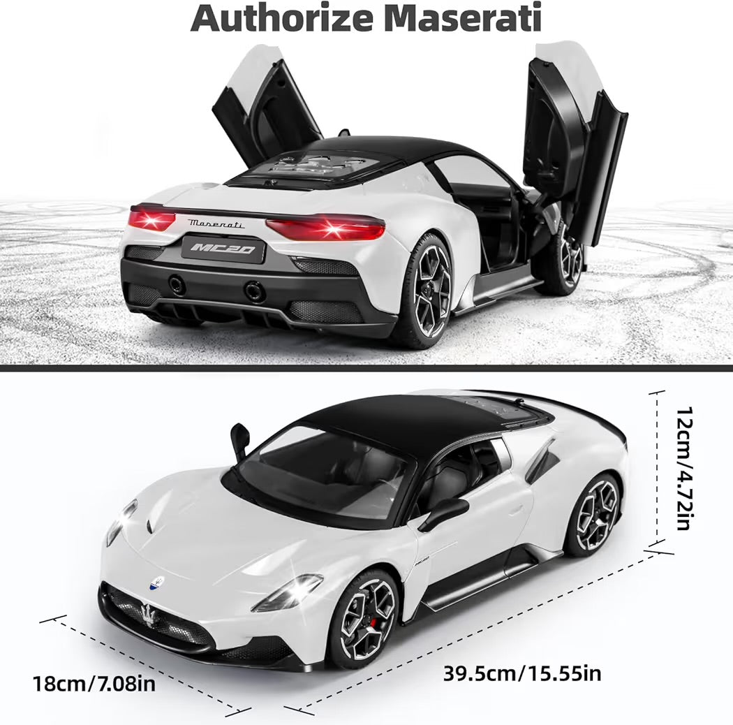 Maserati Remote Control Car, Openable Door 1:12 Scale Rc Toy Car