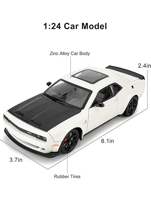Dodge Challenger SRT Hellcat 1:24 diecast scale model car