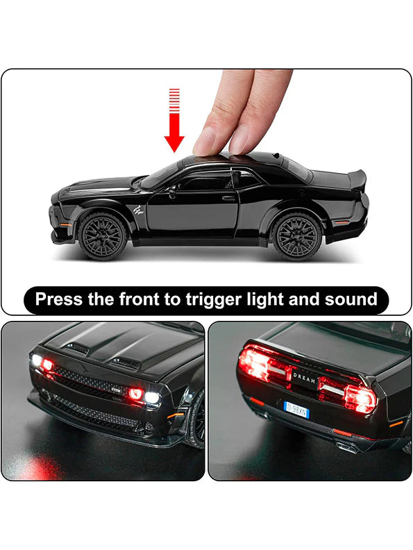 Dodge Challenger SRT Hellcat 1:24 diecast scale model car