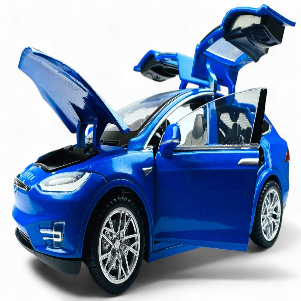 Tesla Model X Complete with Lights and Simulation of Sound scale 1:24