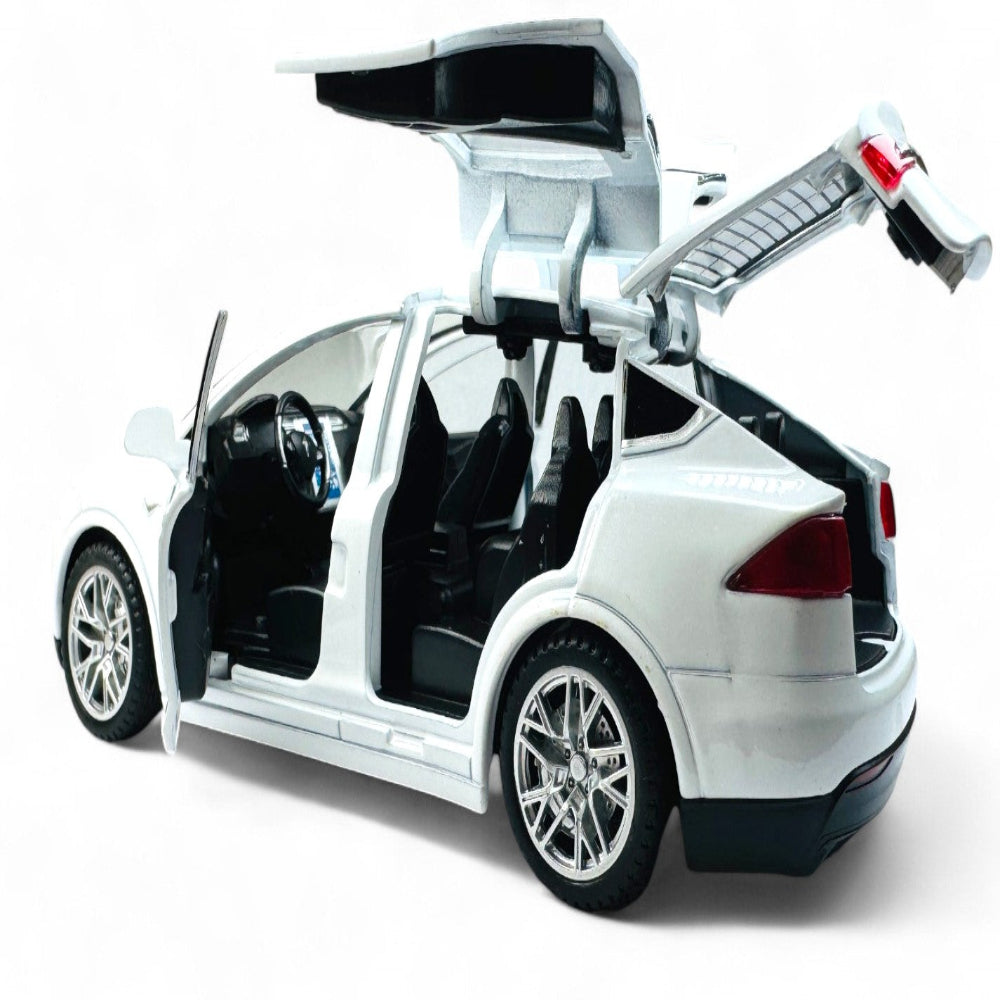 Tesla Model X Complete with Lights and Simulation of Sound scale 1:24
