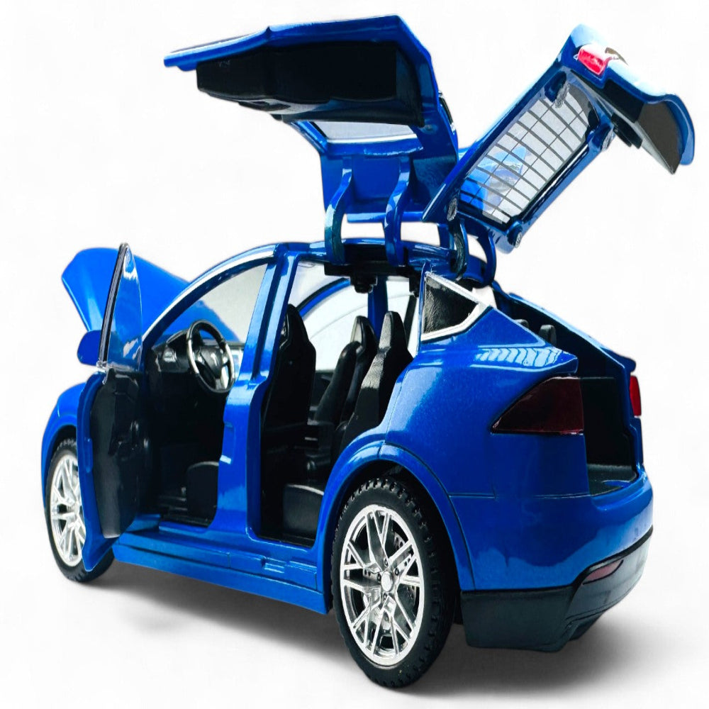 Tesla Model X Complete with Lights and Simulation of Sound scale 1:24