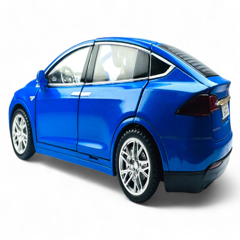 Tesla Model X Complete with Lights and Simulation of Sound scale 1:24