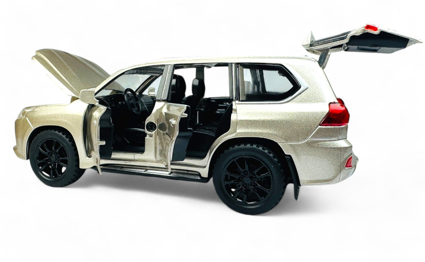 Diecast LX570 Car Metal Car Metal Die Cast Modelr 1:24
